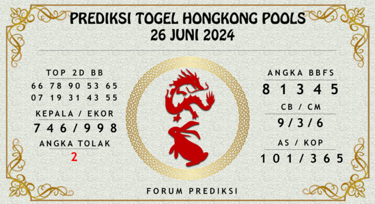 angka hongkong malam ini:26 Juni 2024