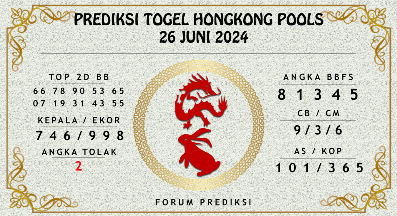 angka hongkong malam ini:26 Juni 2024